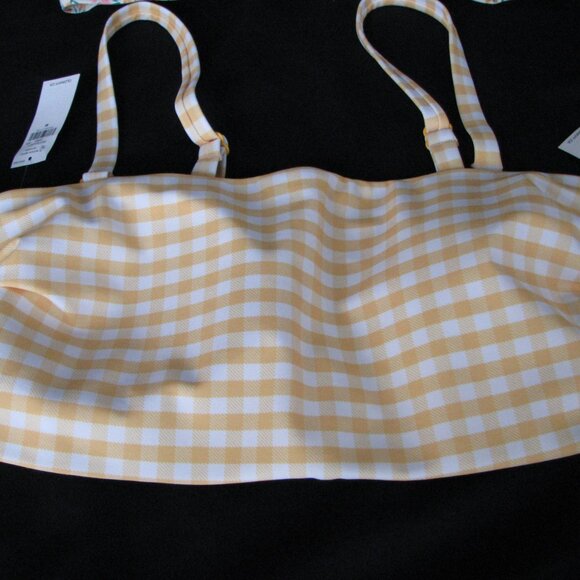 Four NEW Old Navy Bikini Tops Size Medium 2-Bra Style 2-Bandeau Style - Picture 5 of 13